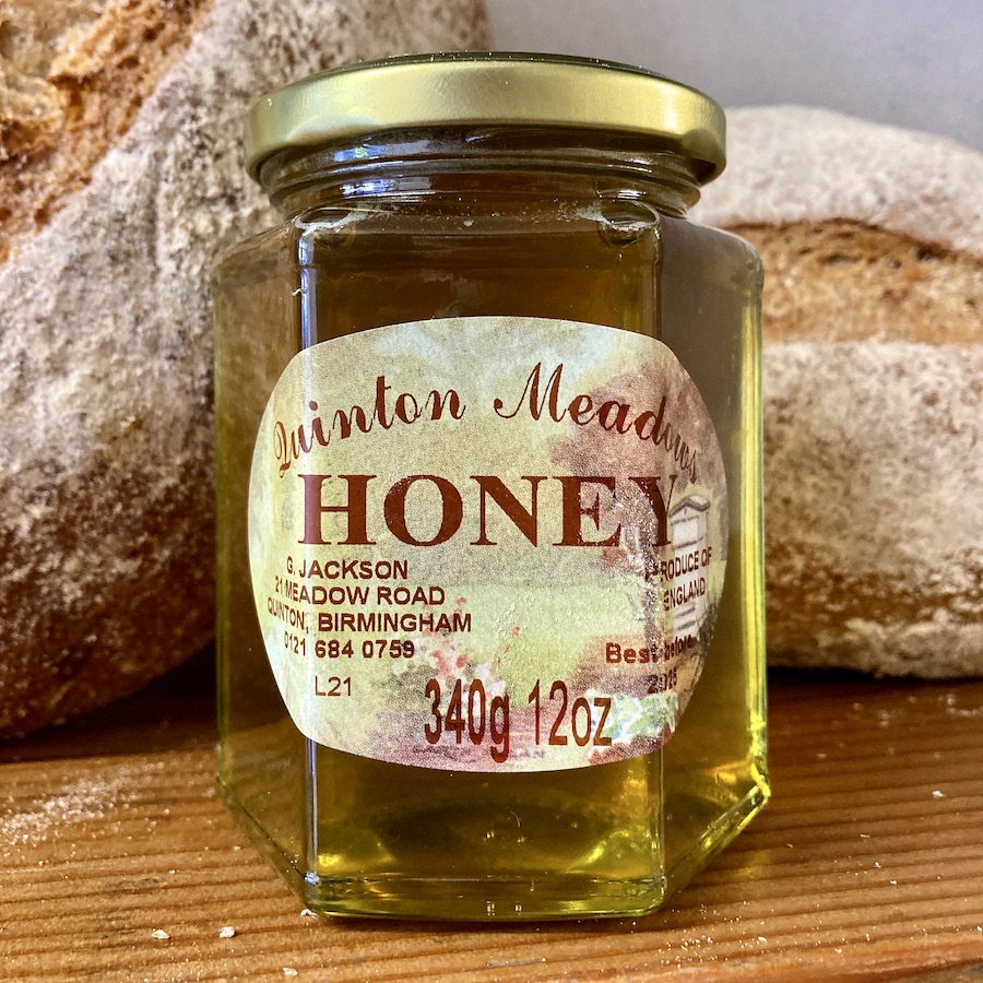 Quinton honey jar
