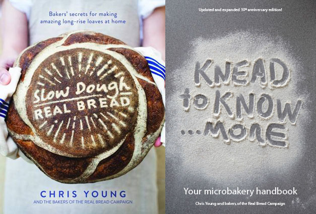 Two books from the Real Bread Campaign