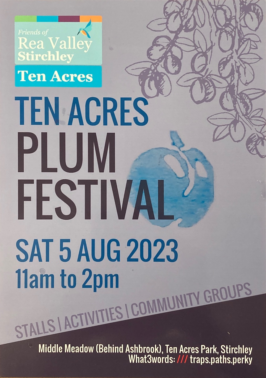 Plum Festival poster